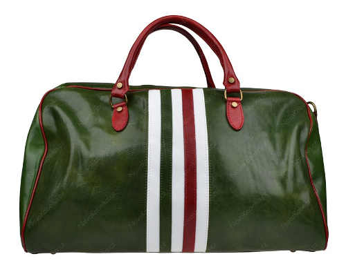 Zelená cestovní taška Galba Verde Tricolore