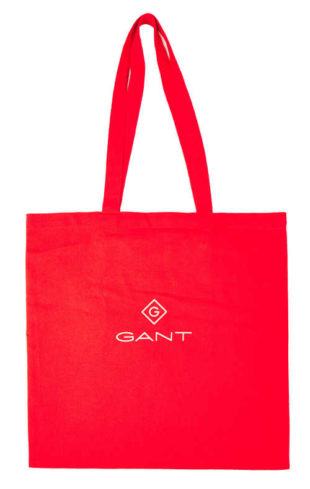 Červená nákupní taška GANT SHOPPER