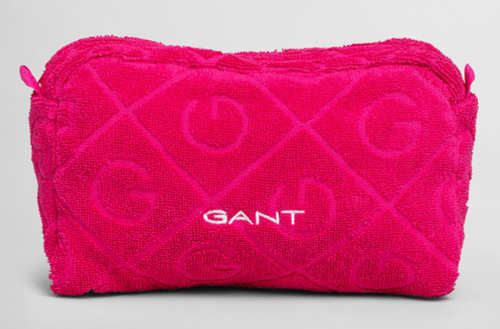 Růžová kosmetická taštička Gant ORGANIC G WASHBAG