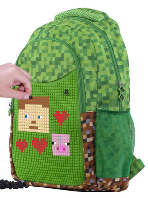 Minecraft batoh na kterém si můžete vytvořit vlastní motiv